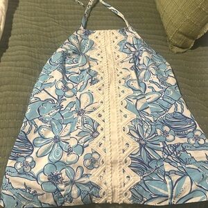 lilly pulitzer jubilee halter top size 6
